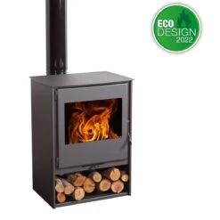 Poêle à Bois - JUAN PANADERO MILANO Titanium - 8KW -Supra || MODERNA || Invicta Soldes 2 2 4