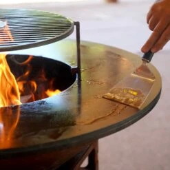 Brasero Plancha Bas NOIR - Diamètre 1m -Supra || MODERNA || Invicta Soldes 2 5