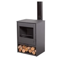 Poêle à Bois - JUAN PANADERO MILANO Titanium - 8KW -Supra || MODERNA || Invicta Soldes 4 2