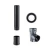 Kit Raccordement Départ Sol Poêle à Bois Ø 150 Mm -Supra || MODERNA || Invicta Soldes 56150925