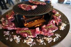 Brasero Plancha Haut NOIR - Diamètre 1m -Supra || MODERNA || Invicta Soldes 9 1