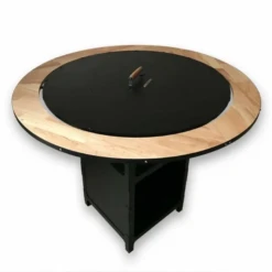 Plateau En Bois Brasero - Diamètre 85cm -Supra || MODERNA || Invicta Soldes anneau 1000 entier