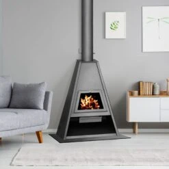 Poêle à Bois - BELLEZA DELTA - 16kW -Supra || MODERNA || Invicta Soldes b delta 1