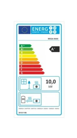 Poêle à Bois - BELLEZA MEGA MAX - 10 KW -Supra || MODERNA || Invicta Soldes b mega max