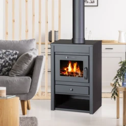 Poêle à Bois - BELLEZA MEGA MAX - 10 KW -Supra || MODERNA || Invicta Soldes b mega max 1