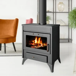 Poêle à Bois - BELLEZA RAY MAX - 13kW -Supra || MODERNA || Invicta Soldes b ray max 1