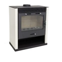 Poêle à Bois - BELLEZA RUBIN Ivoire - 13kW 15 Poêle à Bois - BELLEZA RUBIN Ivoire - 13kW -Supra || MODERNA || Invicta Soldes b rubin blanc 2