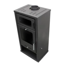 Poêle à Bois Avec Four - BELLEZA Deluxe F Luxe - 7.5 KW -Supra || MODERNA || Invicta Soldes belleza deluxef luxe 5025 3