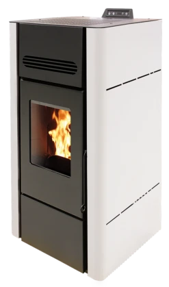 Poêle à Granulés BELLEZA TITAN 15 KW Blanc -Supra || MODERNA || Invicta Soldes belleza titan blanc 3