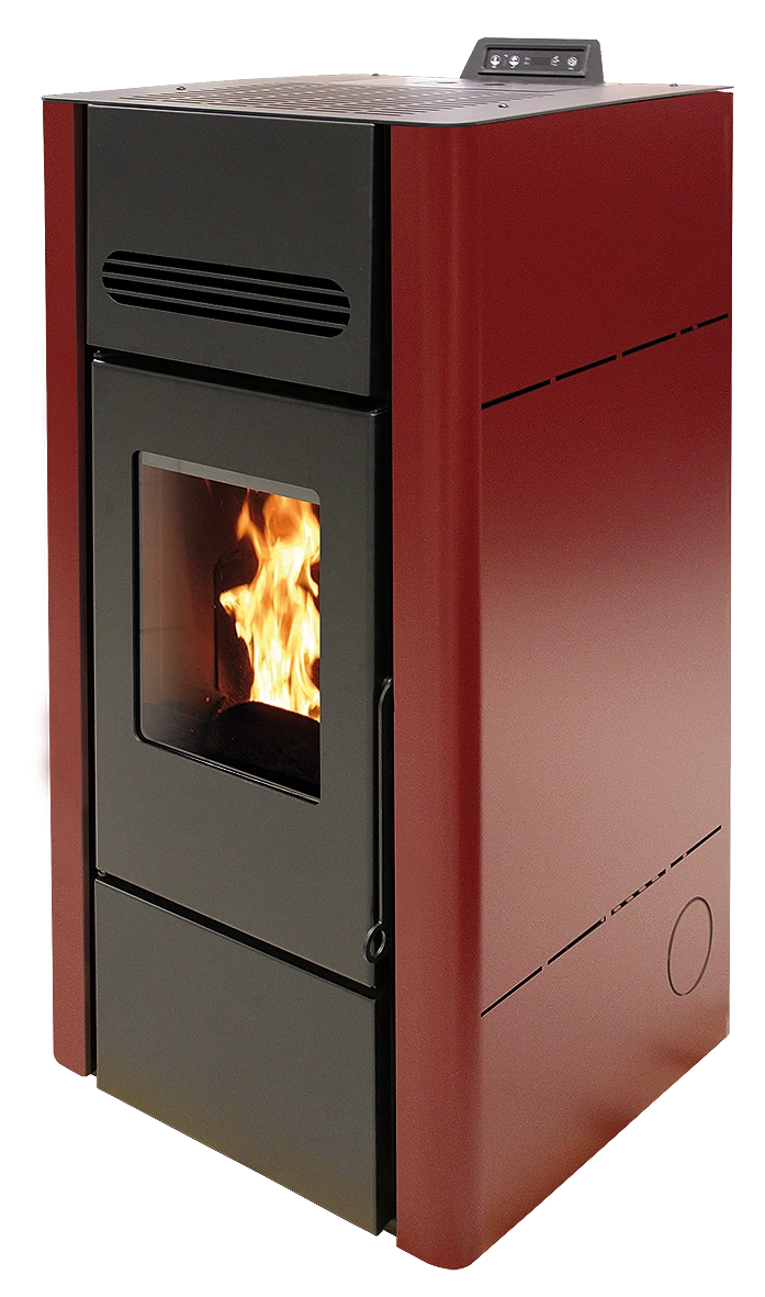 Poêle à Granulés BELLEZA TITAN 15 KW Bordeaux 5 Poêle à Granulés BELLEZA TITAN 15 KW Bordeaux – Image 3