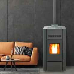Poêle à Granulés BELLEZA TITAN 15 KW Noir