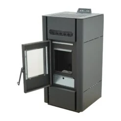 Poêle à Granulés BELLEZA TITAN 15 KW Noir -Supra || MODERNA || Invicta Soldes belleza titan noir 6