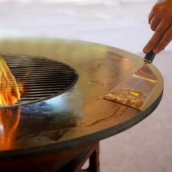 Brasero Plancha Haut CORTEN - Diamètre 60cm 18 Brasero Plancha Haut CORTEN - Diamètre 60cm -Supra || MODERNA || Invicta Soldes brasero plancha 3 2