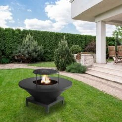 Brasero Plancha Bas NOIR - DiamĂštre 85cm