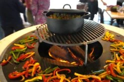 Plateau En Bois Brasero - 1m -Supra || MODERNA || Invicta Soldes dsc01940