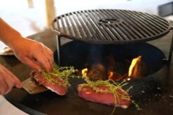 Plateau En Bois Brasero - Diamètre 85cm -Supra || MODERNA || Invicta Soldes dsc02063 1