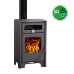 Poêle à Bois Avec Four - JUAN PANADERO FIRENZE - 7.4 KW -Supra || MODERNA || Invicta Soldes firenze 520 s