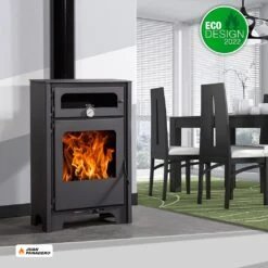 Poêle à Bois Avec Four - JUAN PANADERO FIRENZE - 7.4 KW