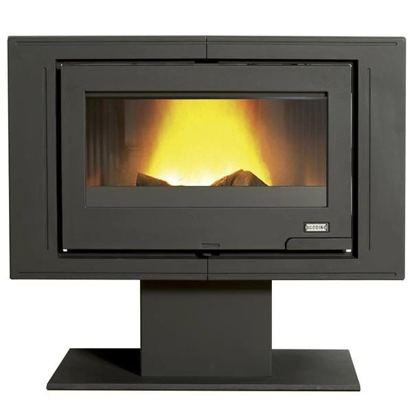 Poêle à bois Fonte GODIN MOURIEZ 14Kw Anthracite - 373147 4 Poêle à bois Fonte GODIN MOURIEZ 14Kw Anthracite - 373147 – Image 2