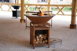 Brasero Plancha Haut CORTEN - Diamètre 1m 17 Brasero Plancha Haut CORTEN - Diamètre 1m -Supra || MODERNA || Invicta Soldes image 10