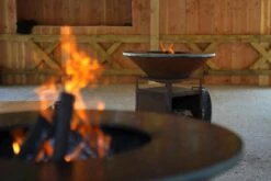 Brasero Plancha Haut NOIR - Diamètre 1m -Supra || MODERNA || Invicta Soldes image 9