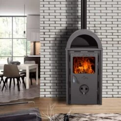 Poêle Mixte JUAN PANADERO ARTICO PLUS 11.5 KW