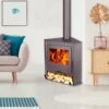 Poêle à Bois D'angle - JUAN PANADERO R6 - 8 KW -Supra || MODERNA || Invicta Soldes juanpanadero r6 1