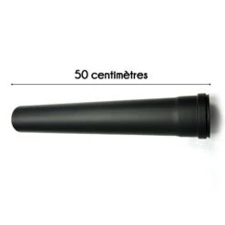 Tubes D'évacuation EMAFLAM Pour Poêle à Granulés - Pack Complet - Noir -Supra || MODERNA || Invicta Soldes kit emaflam 3