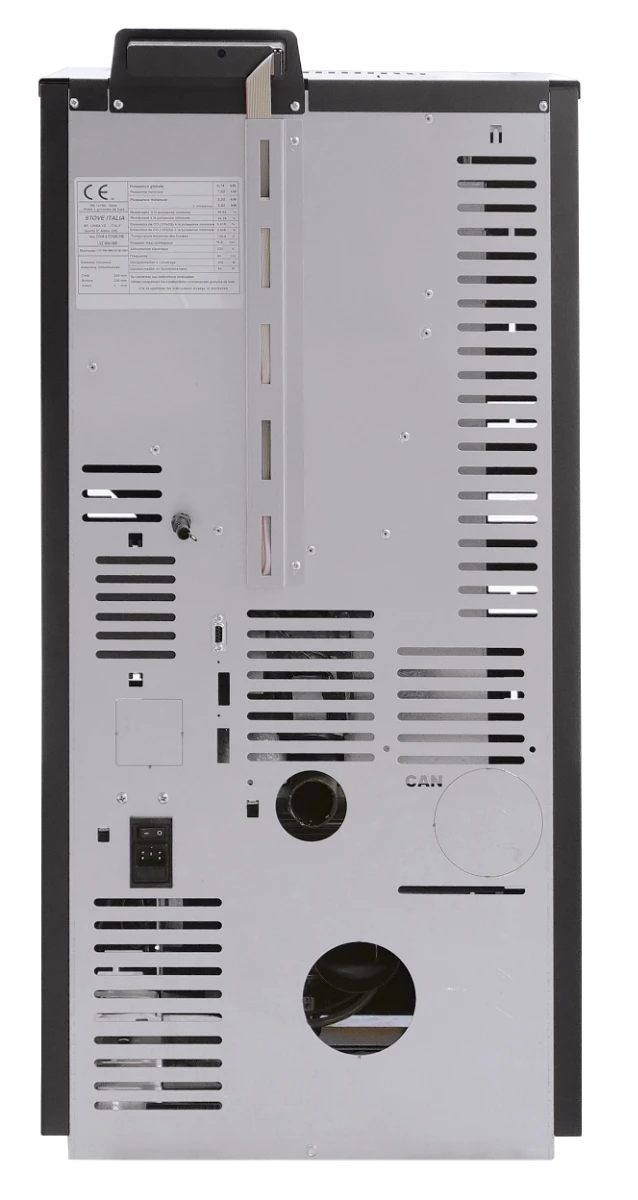 Poêle à Granulés Etanche WiFi - EMAFLAM DALA Noir - 7,92 KW 5 Poêle à Granulés Etanche WiFi - EMAFLAM DALA Noir - 7,92 KW – Image 3
