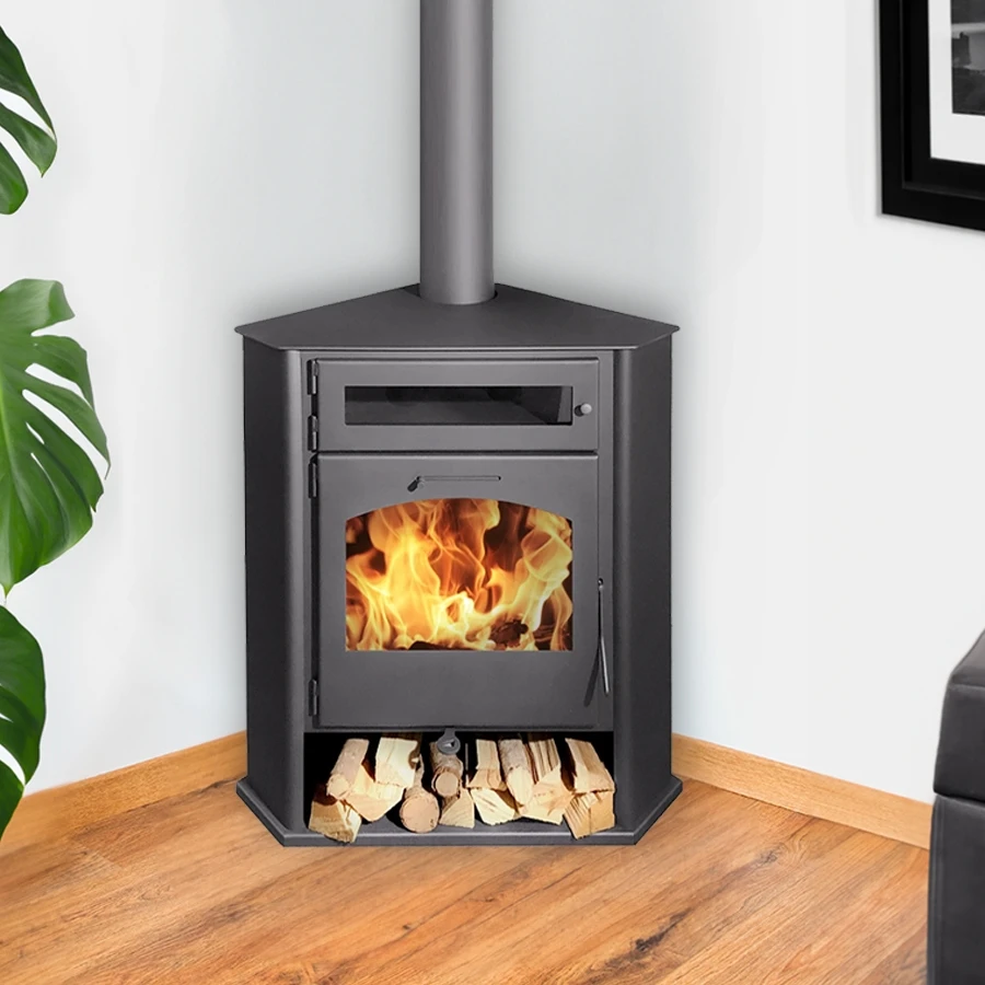 Poêle à Bois D'angle Avec Four - JUAN PANADERO R2 HORNO - 8 Kw 3 Poêle à Bois D'angle Avec Four - JUAN PANADERO R2 HORNO - 8 Kw