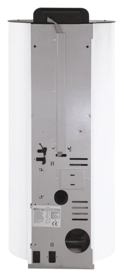 Poêle à Granulés Etanche - EMAFLAM CALIXTE Blanc - 12,1kW -Supra || MODERNA || Invicta Soldes mod12 ers dos