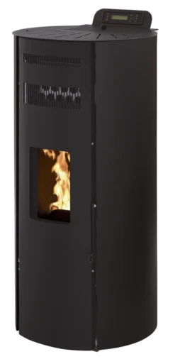 Supra || MODERNA || Invicta Soldes 37 Poêle à Granulés Etanche - EMAFLAM CALIXTE Noir - 12,1 KW