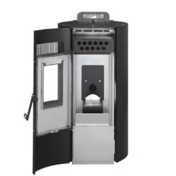 Poêle à Granulés Etanche - EMAFLAM CALI Blanc - 8,2Kw -Supra || MODERNA || Invicta Soldes mod8 ers nr ouvert 2