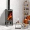 Poêle à Bois - MODERNA LONG QUATRO - 10,5 KW -Supra || MODERNA || Invicta Soldes moderna long luxe 5080 l 1