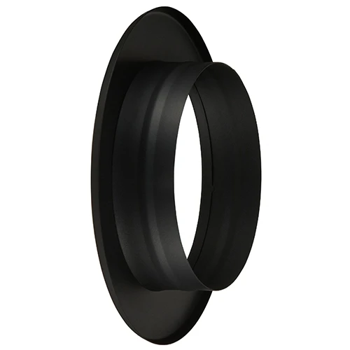 Rosace à Sceller Acier 2 Mm Noir Mat De Diamètre 180 Mm - POUJOULAT - 50180935 3 Rosace à Sceller Acier 2 Mm Noir Mat De Diamètre 180 Mm - POUJOULAT - 50180935