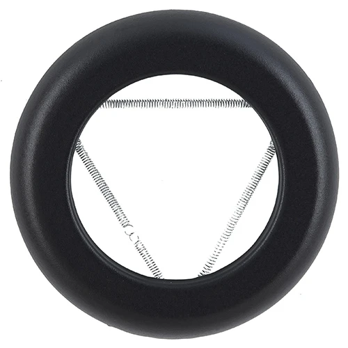 Rosace émaillée POUJOULAT Noir Mat Ø 80 Mm 3 Rosace émaillée POUJOULAT Noir Mat Ø 80 Mm