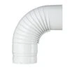 Coude émaillé Plissé Blanc 90° Et 100 Mm De Diamètre - POUJOULAT - 56100241 -Supra || MODERNA || Invicta Soldes poujoulat 56100241 pbm