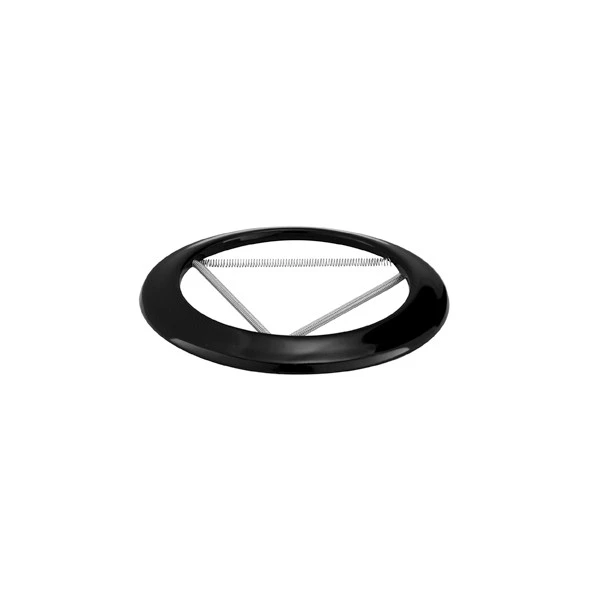 Rosace émaillée Noir Brillant 150 Mm De Diamètre - POUJOULAT - 56150470 3 Rosace émaillée Noir Brillant 150 Mm De Diamètre - POUJOULAT - 56150470