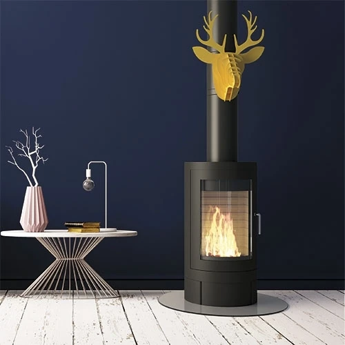 Té Régulateur POUJOULAT Régul'art émaillé Noir Diamètre 150 Mm 4 Té Régulateur POUJOULAT Régul'art émaillé Noir Diamètre 150 Mm – Image 2