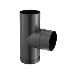 Té Tampon émaillé Gris Ø 150 Mm - Poujoulat - 58150055