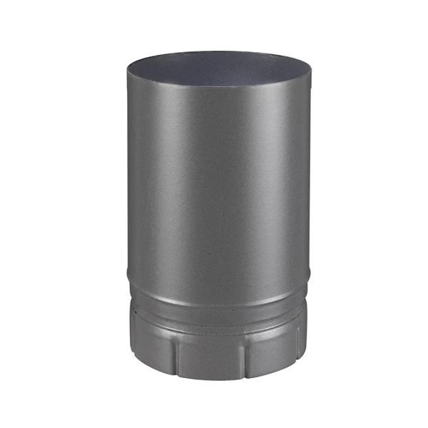 Tuyau émaillé Gris Mat 25 Cm De Long Et 180 Mm De Diamètre - POUJOULAT - 58180703 3 Tuyau émaillé Gris Mat 25 Cm De Long Et 180 Mm De Diamètre - POUJOULAT - 58180703