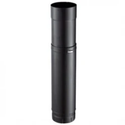 Elément Réglable Zoom De 51 à 86 Cm émaillé Noir Mat 200 Mm De Diamètre - POUJOULAT - 58200930