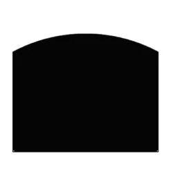 Plaque De Sol - ARRONDIE S - NOIR - DIXNEUF