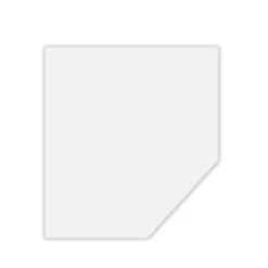 Plaque De Sol - PENTAGONE - VERRE - DIXNEUF