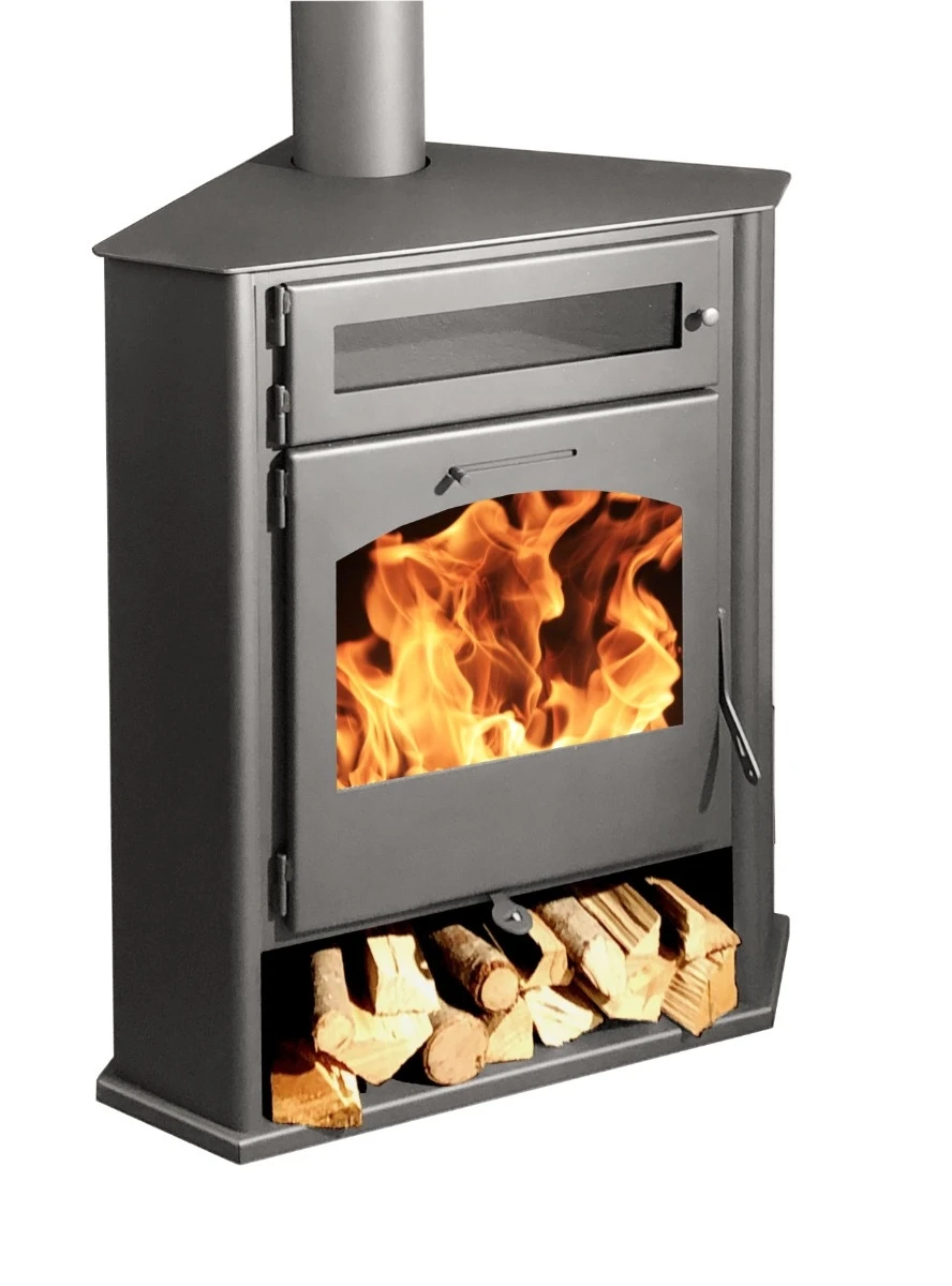 Poêle à Bois D'angle Avec Four - JUAN PANADERO R2 HORNO - 8 Kw 6 Poêle à Bois D'angle Avec Four - JUAN PANADERO R2 HORNO - 8 Kw – Image 4