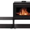 Poêle à Bois - BELLEZA ROMA - 10,2kW -Supra || MODERNA || Invicta Soldes roma sans buches vue face