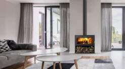 Poêle à Bois étanche SUPRA Larry Sur Bûcher 8,5 KW 11 Poêle à Bois étanche SUPRA Larry Sur Bûcher 8,5 KW -Supra || MODERNA || Invicta Soldes scene supra1