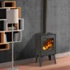 Poêle à Bois - MODERNA SLIM QUATRO - 6,5 KW -Supra || MODERNA || Invicta Soldes slim quatro 5090 l