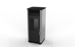 Poêle à Granulés Acier SUPRA Calliopé 8kW Gris