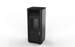 Poêle à Granulés Acier SUPRA Calliopé 8kW Noir